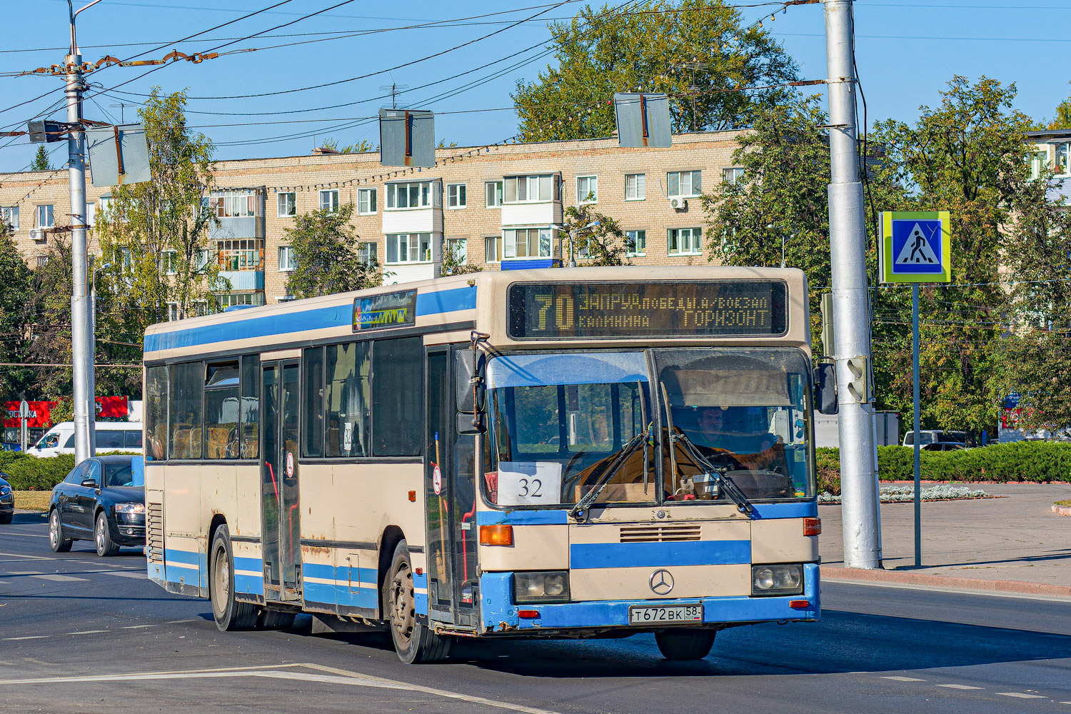 Пензенская область, Mercedes-Benz O405N № Т 672 ВК 58