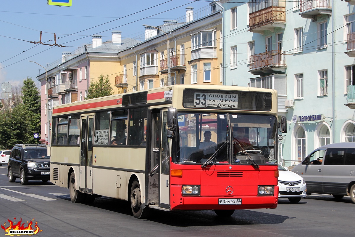 Владимирская область, Mercedes-Benz O405 № В 154 РХ 33