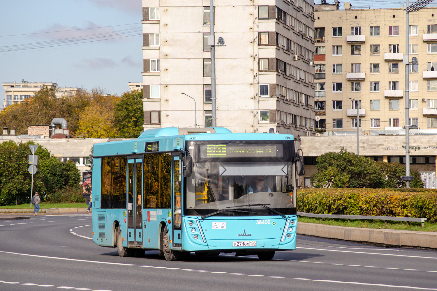 Санкт-Петербург, МАЗ-206.947 № 38400