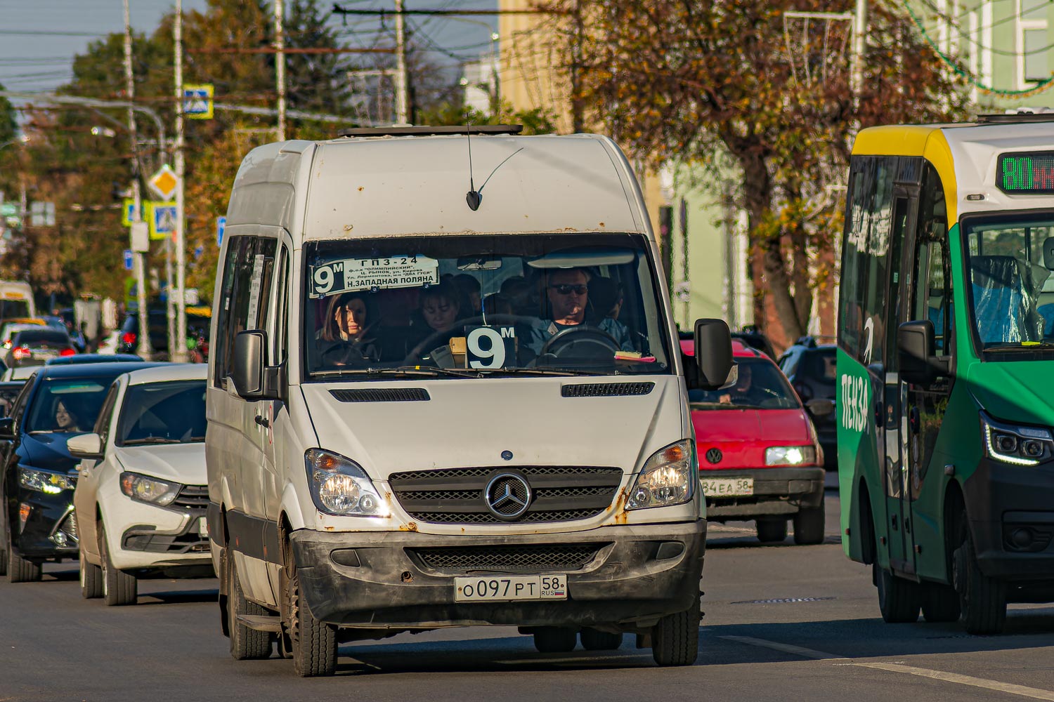 Пензенская область, Луидор-22360C (MB Sprinter) № О 097 РТ 58