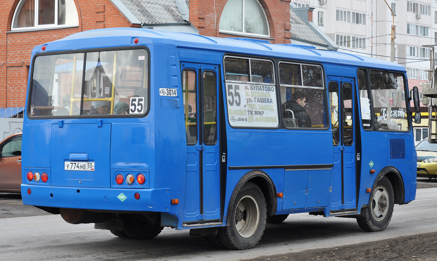 Омская область, ПАЗ-32054 № 3014