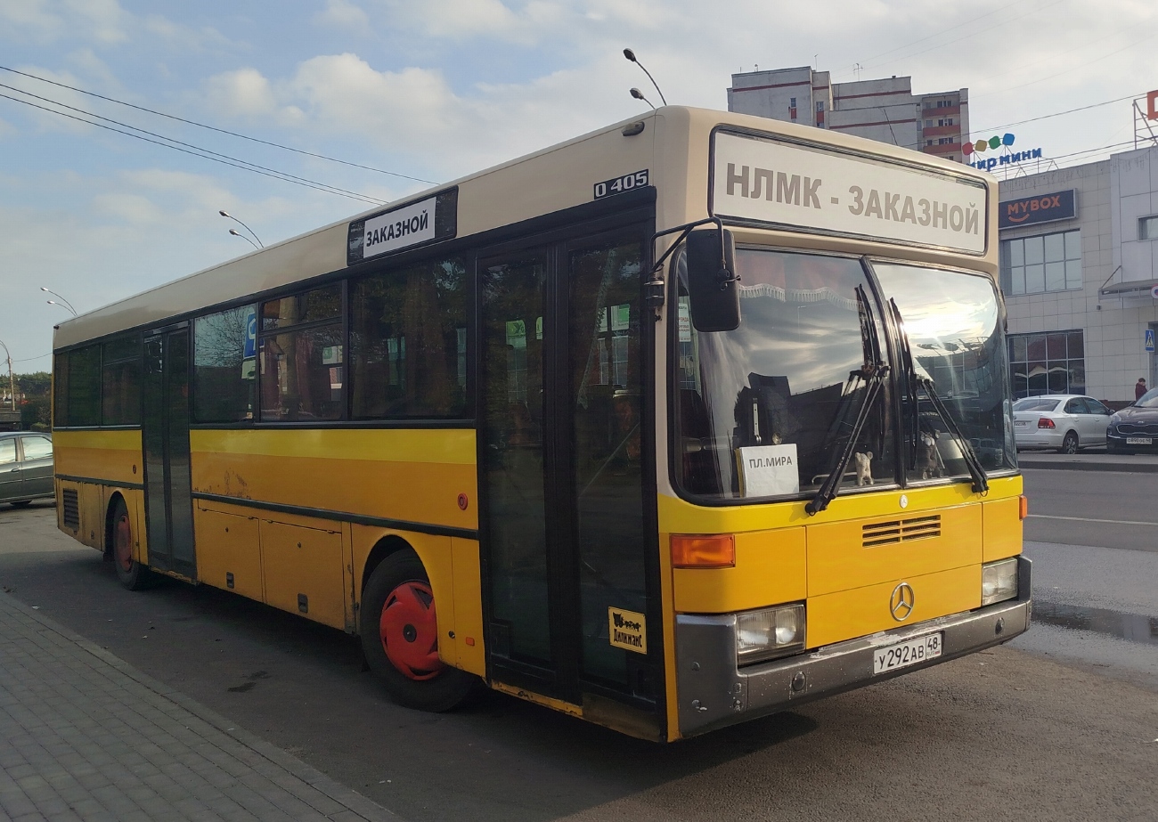 Липецкая область, Mercedes-Benz O405 № У 292 АВ 48