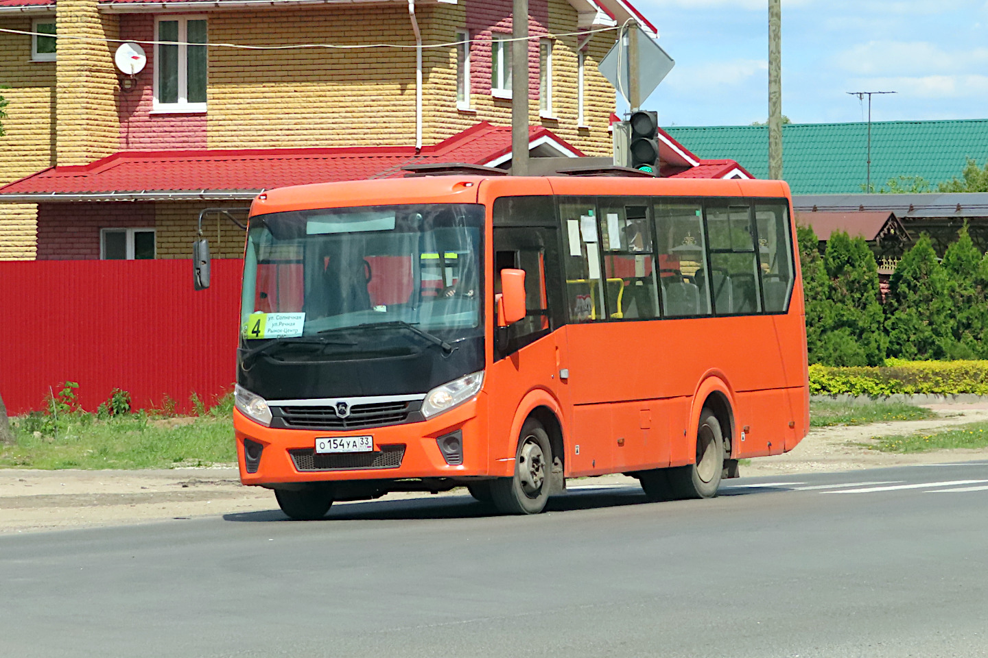 Владимирская область, ПАЗ-320405-04 "Vector Next" № О 154 УА 33