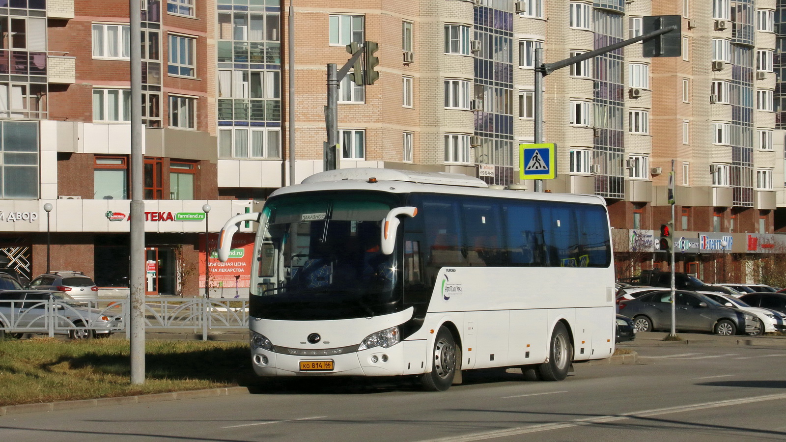 Свердловская область, Yutong ZK6938HB9 № КО 814 66