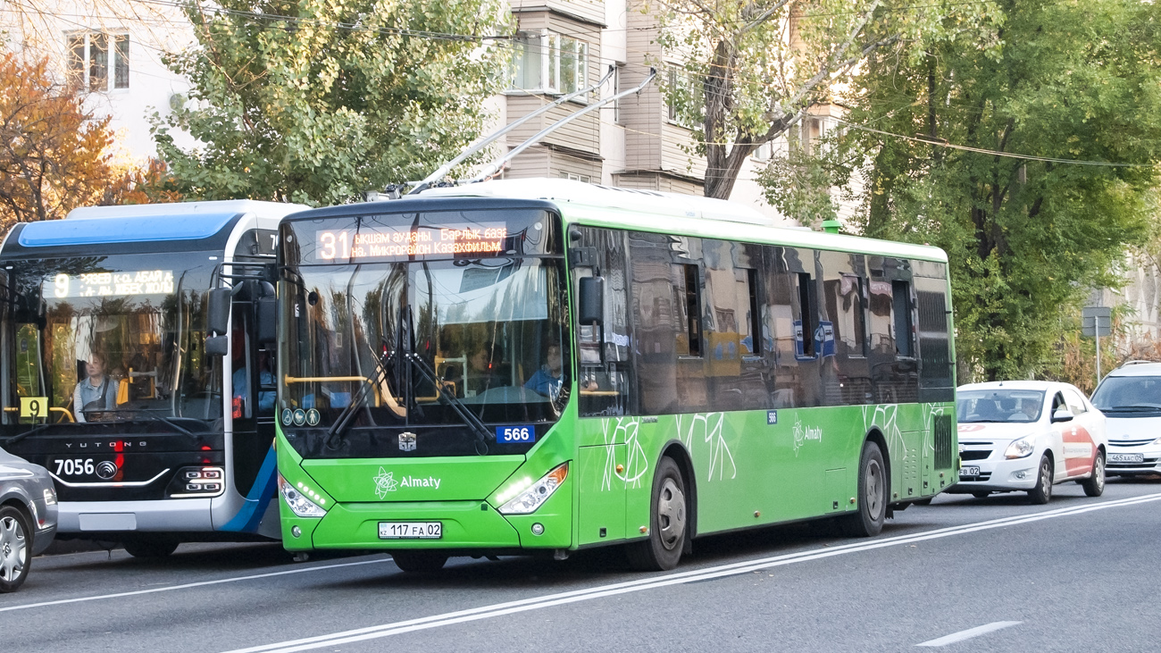 Алматы, Zhong Tong LCK6125HGAN № 566