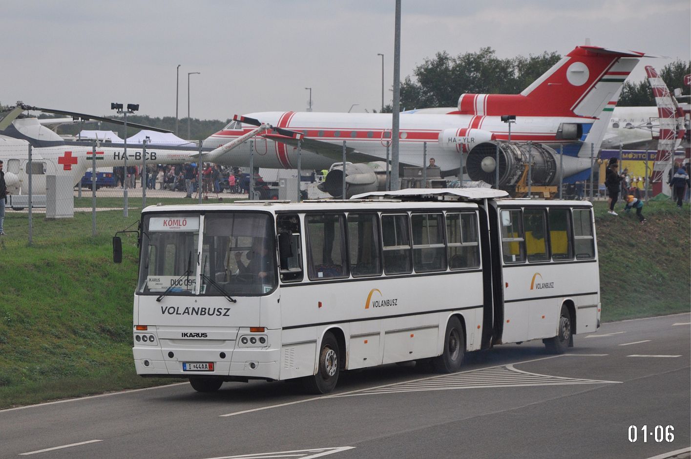 Венгрия, Ikarus 280 (Vasi Volán) № I 44AA 24; Венгрия — VI. Ikarus Találkozó, Aeropark (2024)