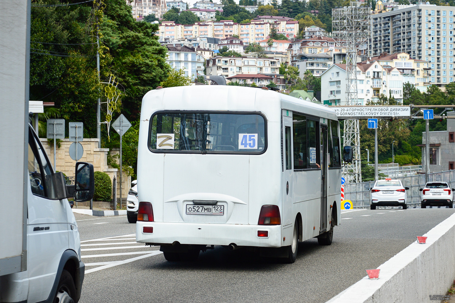 Краснодарский край, Hyundai County LWB C09 (ТагАЗ) № О 527 МВ 123