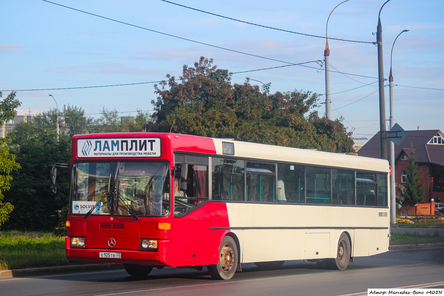 Владимирская область, Mercedes-Benz O405 № Х 105 ТВ 33