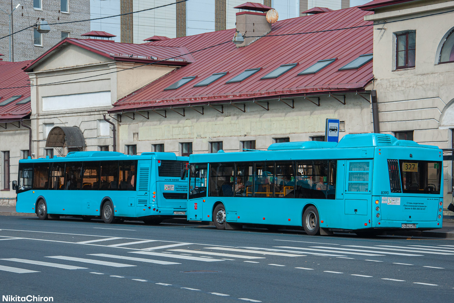 Санкт-Петербург, МАЗ-203.047 № 8390