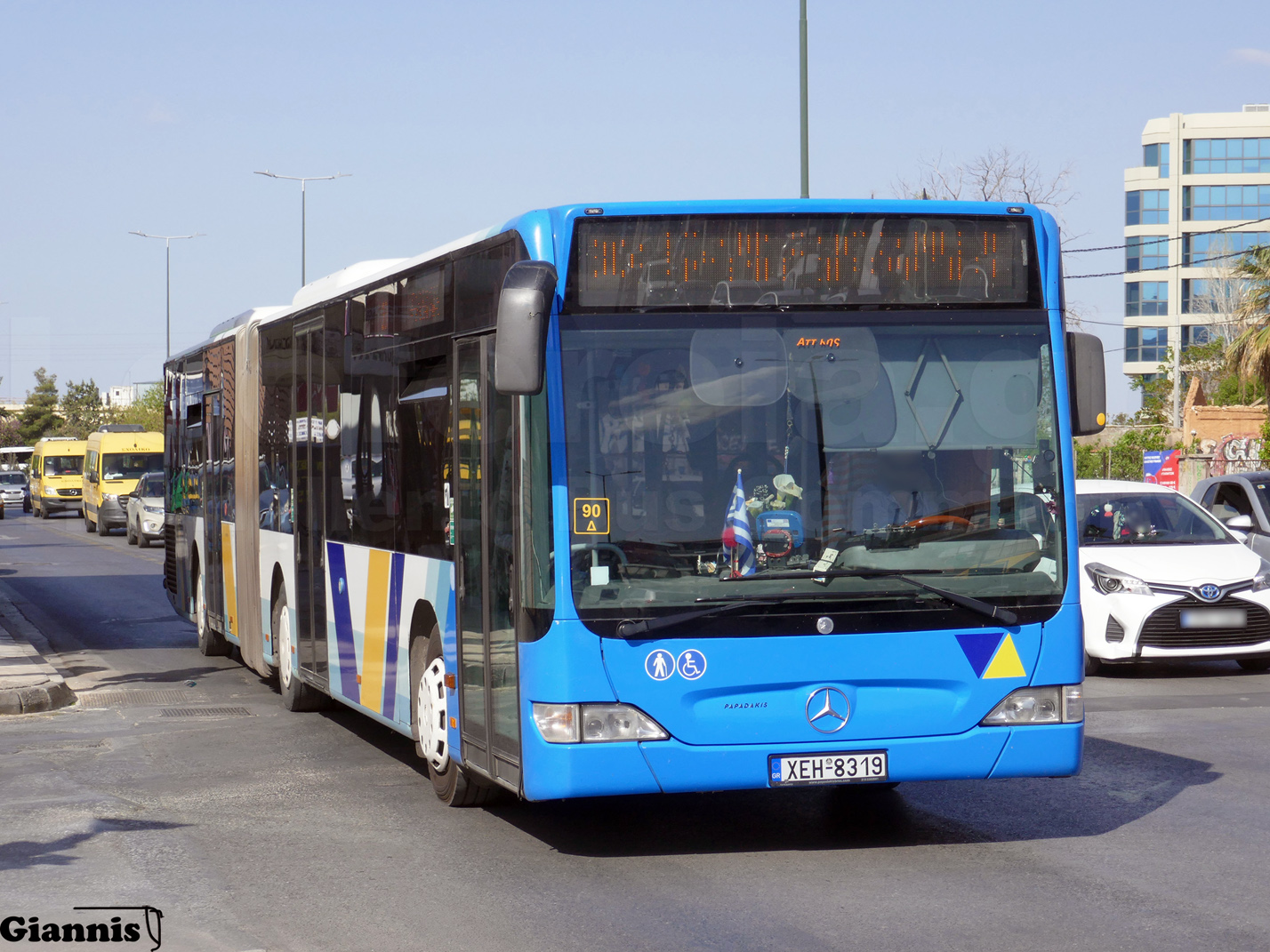 Греция, Mercedes-Benz O530G Citaro facelift G № XEH-8319
