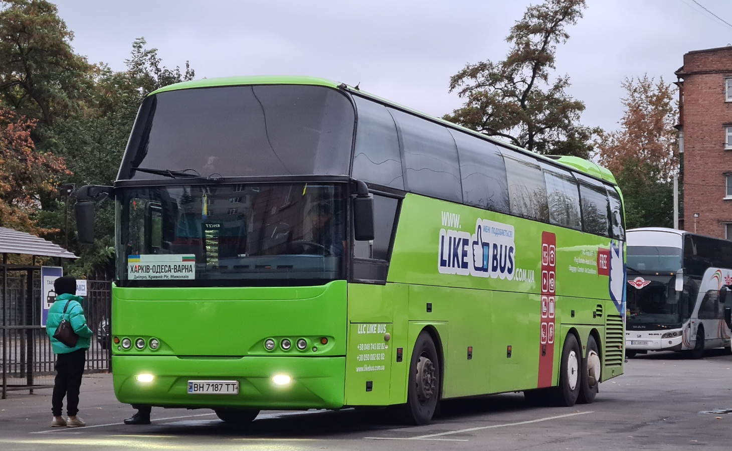 Odessa region, Neoplan PA2 N1116/3HC Cityliner HC # BH 7187 TT