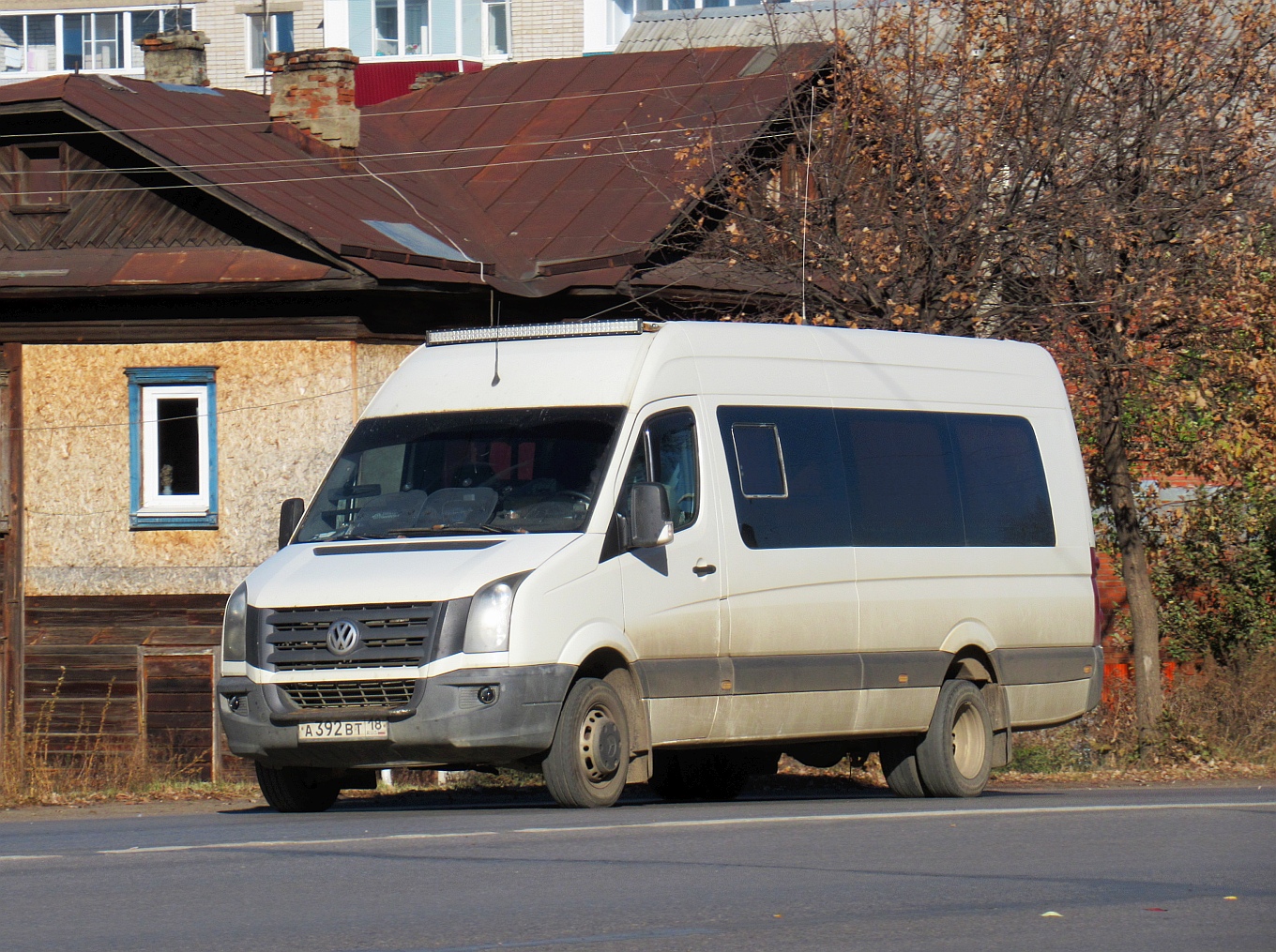 Удмуртия, БТД-2219 (Volkswagen Crafter) № А 392 ВТ 18