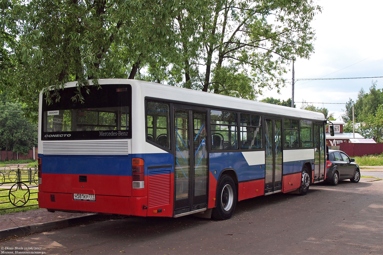 Москва, Mercedes-Benz O345 Conecto C № Н 581 КР 777