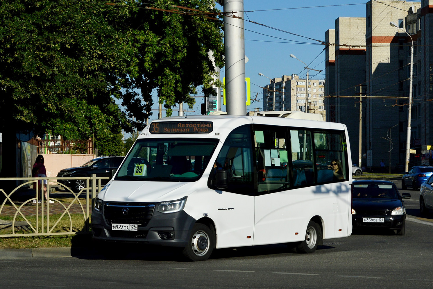 Ставропольский край, ГАЗ-A68R52 City № М 923 ОА 126