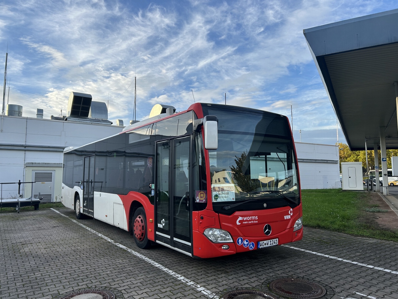 Рейнланд-Пфальц, Mercedes-Benz Citaro C2 Ü № WO-W 1241