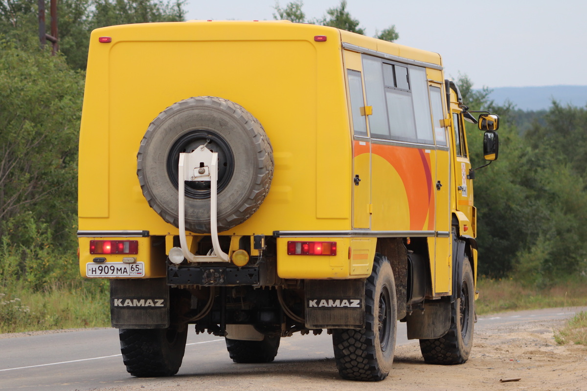 Сахалинская область, НефАЗ-42111-24 № Н 909 МА 65