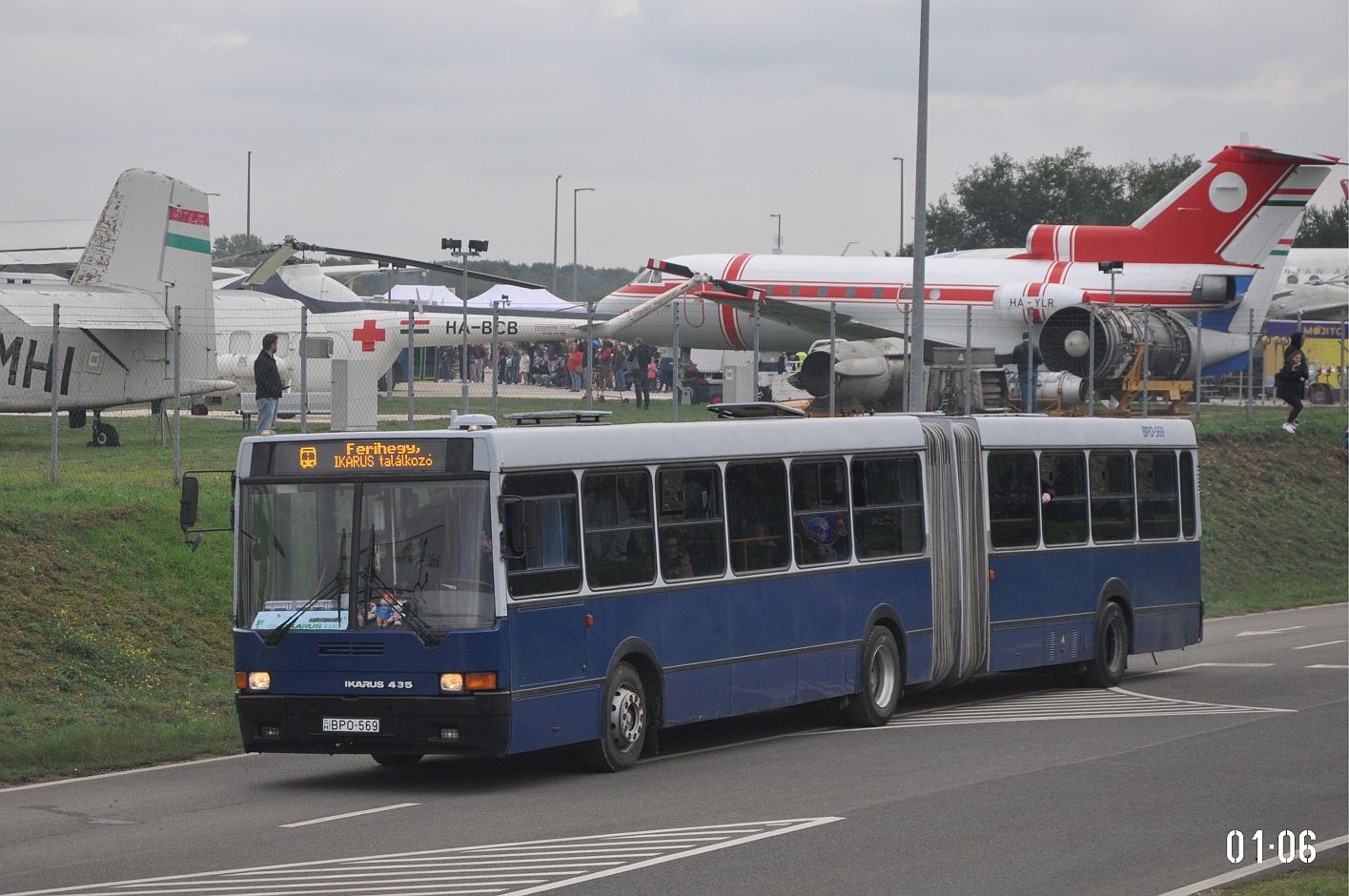 Венгрия, Ikarus 435.06 № 05-69; Венгрия — VI. Ikarus Találkozó, Aeropark (2024)