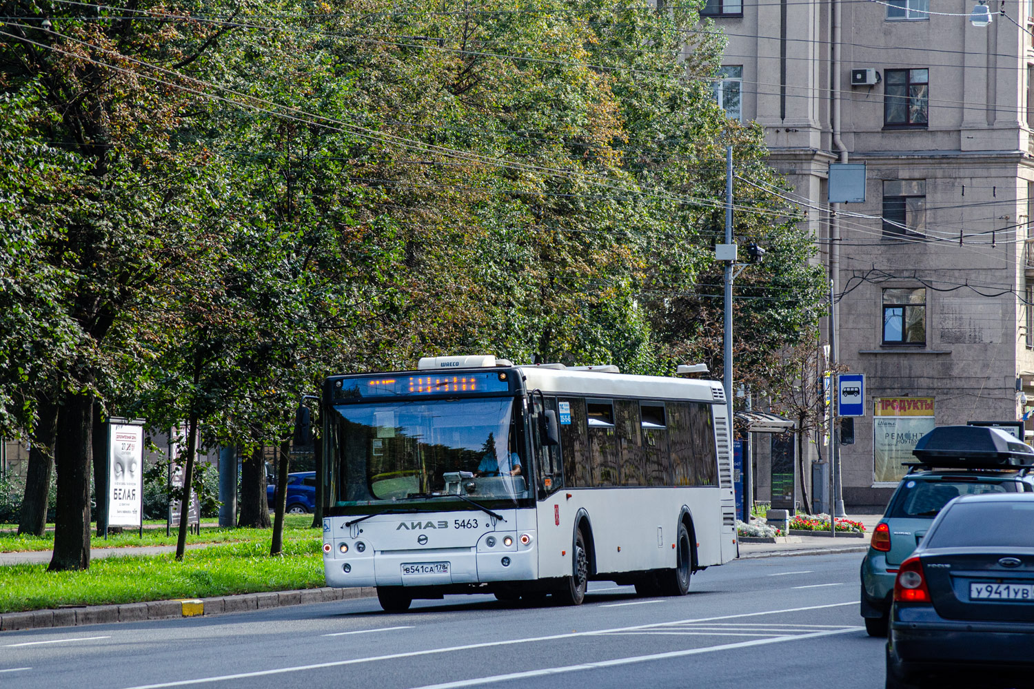 Санкт-Петербург, ЛиАЗ-5292.60 № 5463