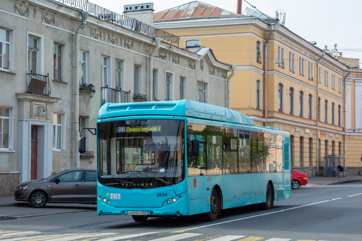 Санкт-Петербург, Volgabus-5270.G4 (CNG) № 6534