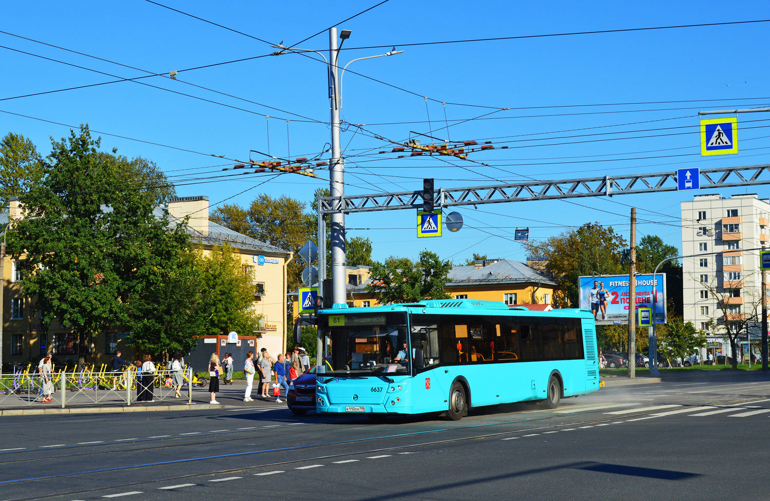 Санкт-Петербург, ЛиАЗ-5292.65 № 6637