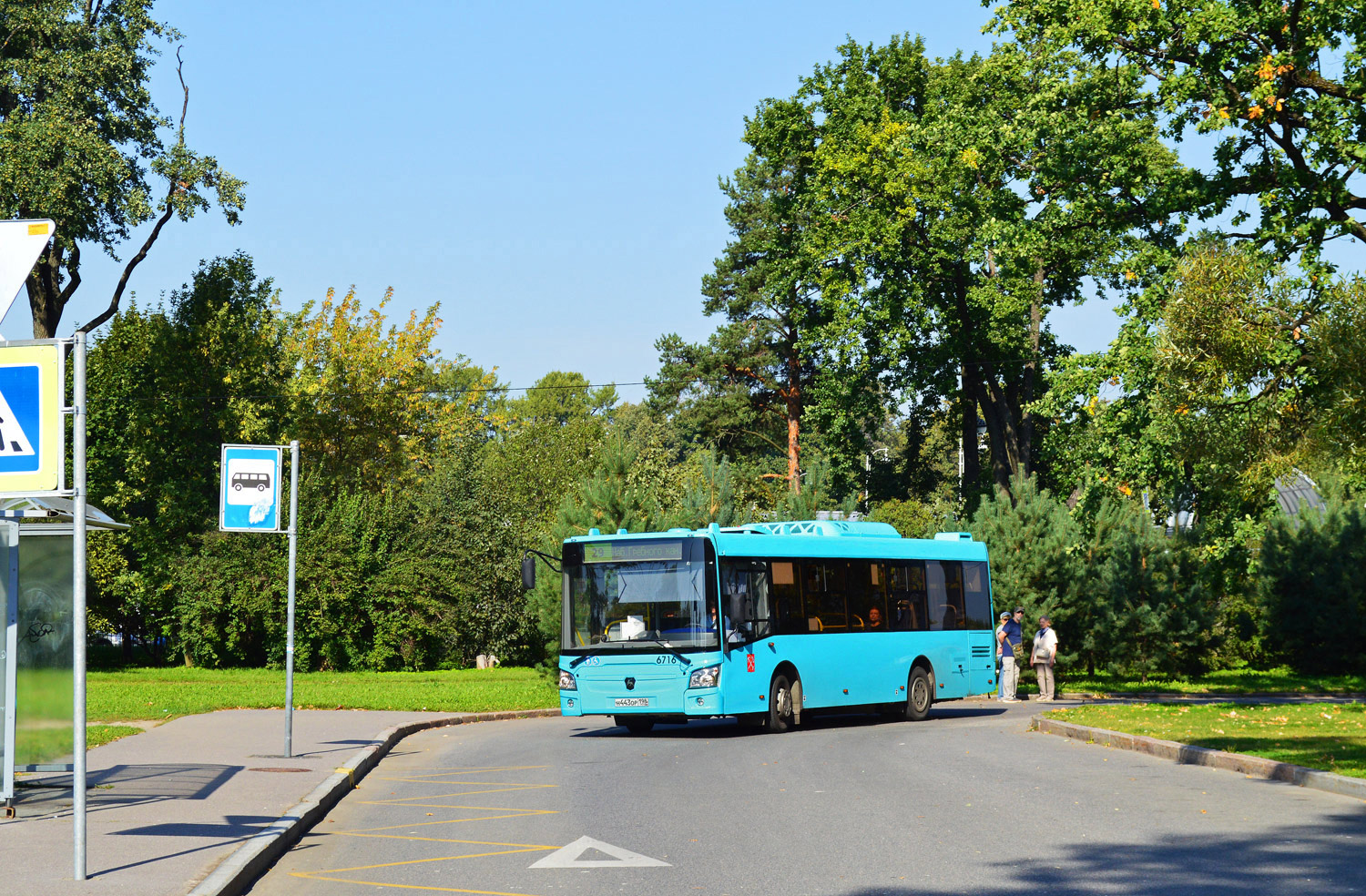 Санкт-Петербург, ЛиАЗ-4292.60 (1-2-1) № 6716