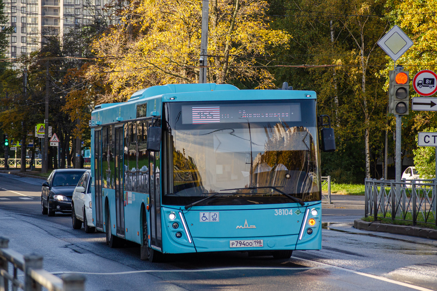 Санкт-Петербург, МАЗ-203.947 № 38104