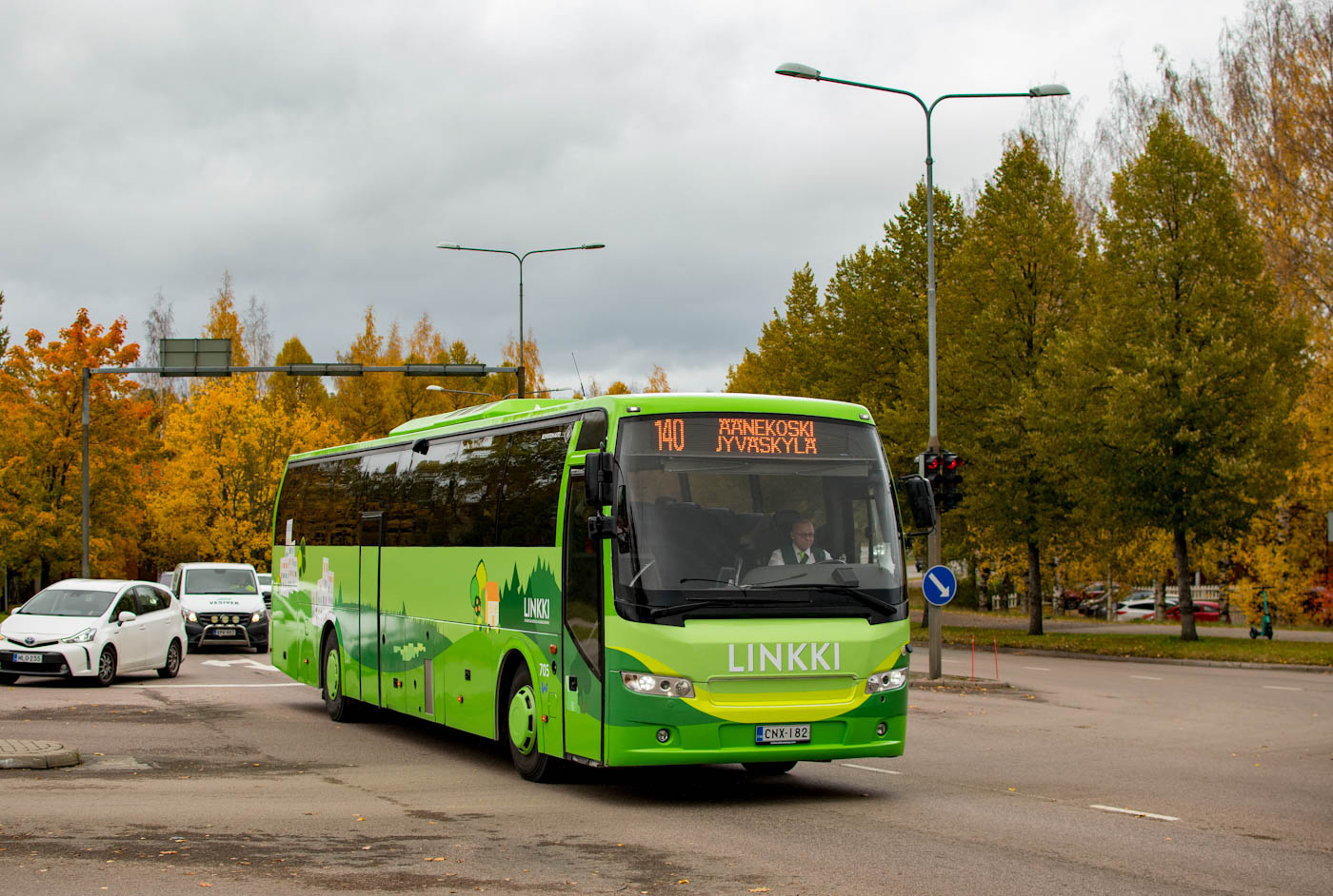 Финляндия, Volvo 9700S NG № 705