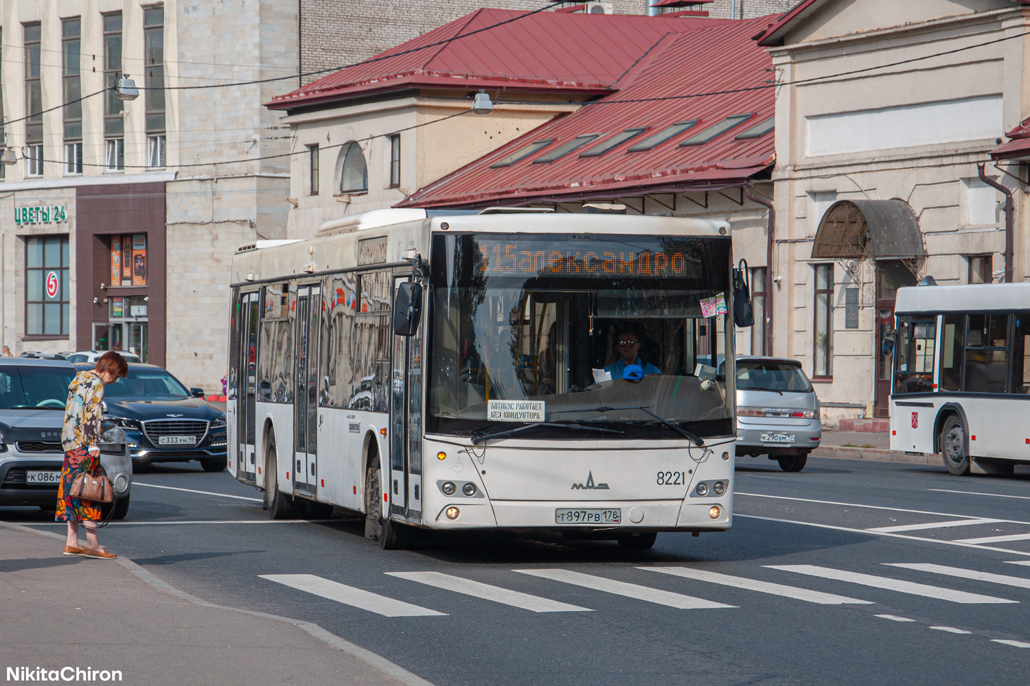 Санкт-Петербург, МАЗ-203.085 № 8221