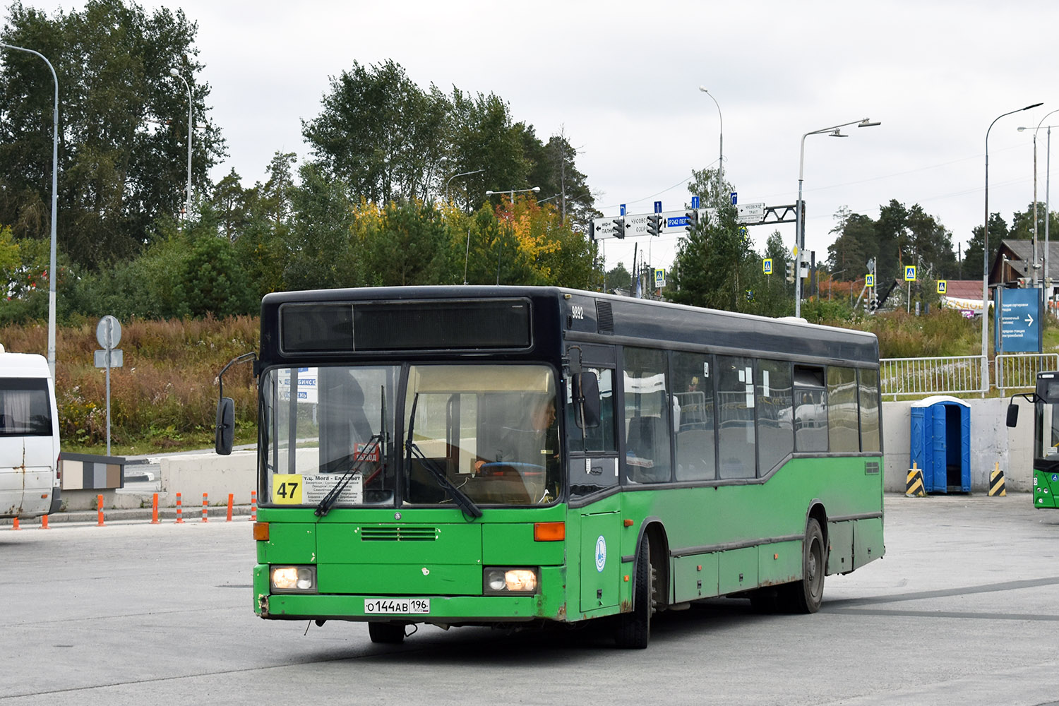 Свердловская область, Mercedes-Benz O405N2 № О 144 АВ 196