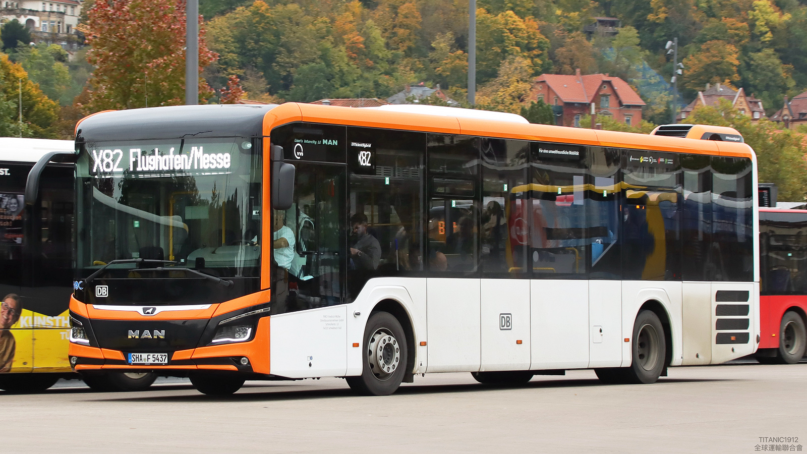Баден-Вюртемберг, MAN 32C Lion's Intercity LE 12 LE330 EfficientHybrid № 5437