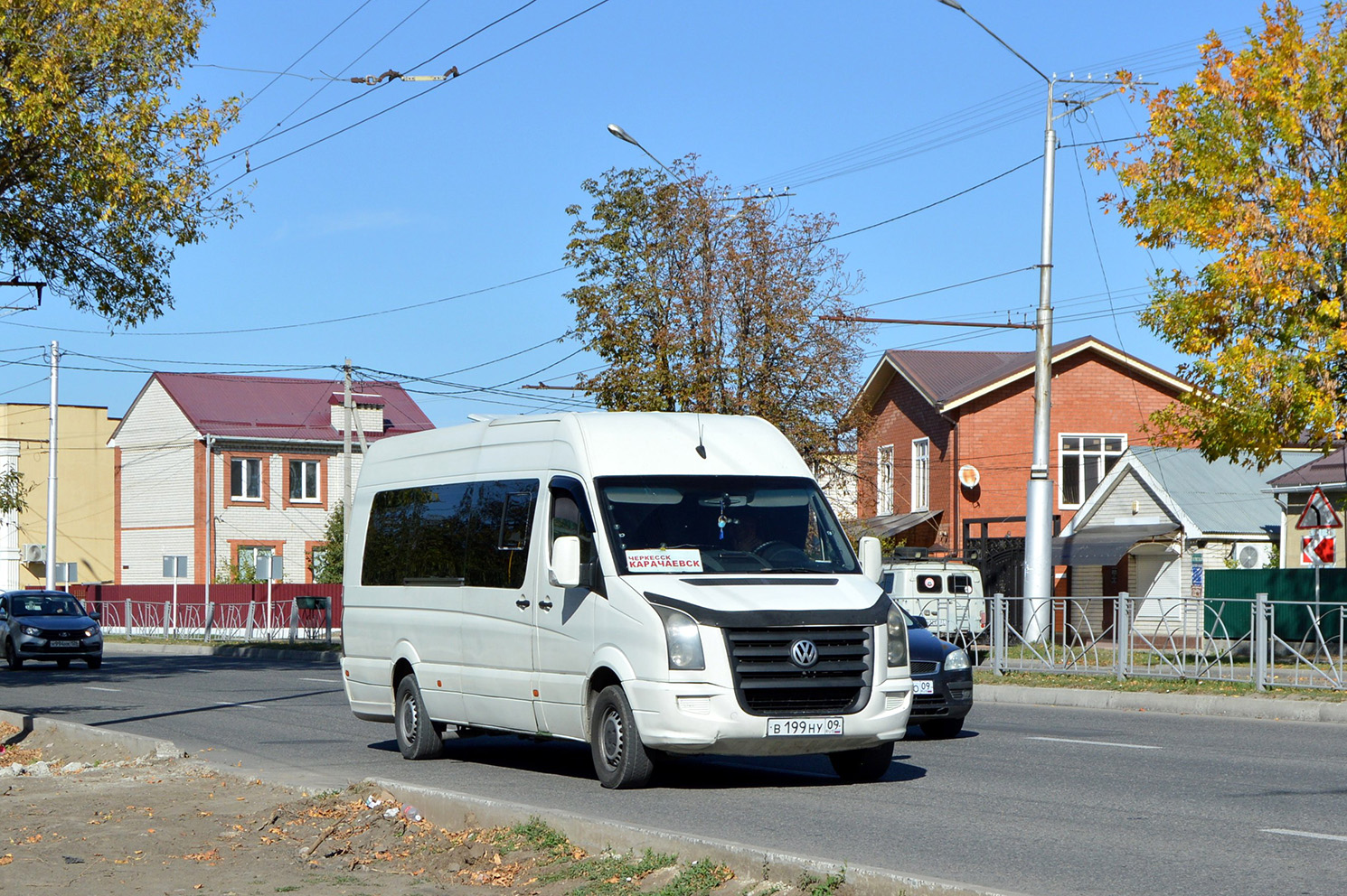 Карачаево-Черкесия, Volkswagen Crafter № В 199 НУ 09