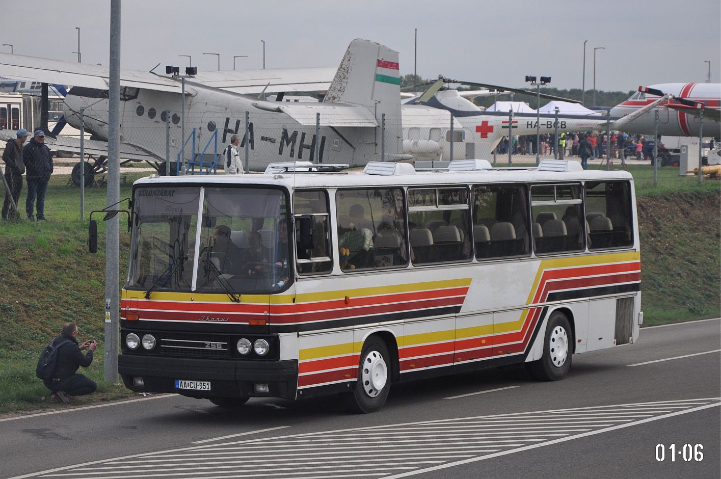 Венгрия, Ikarus 256.50E № AA CU-951; Венгрия — VI. Ikarus Találkozó, Aeropark (2024)