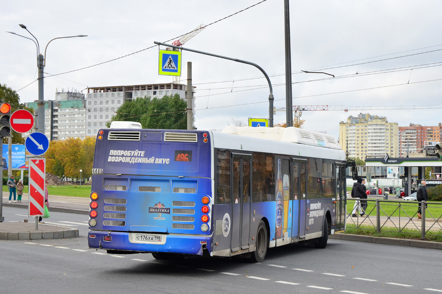 Санкт-Петербург, ЛиАЗ-5292.67 (CNG) № 4465