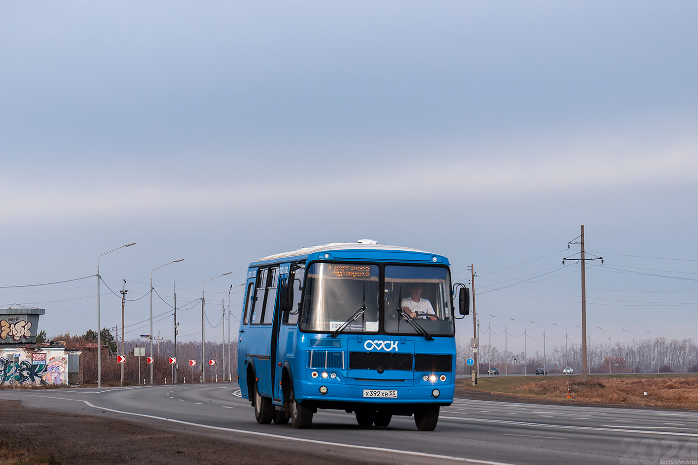 Омская область, ПАЗ-32053 № 1601