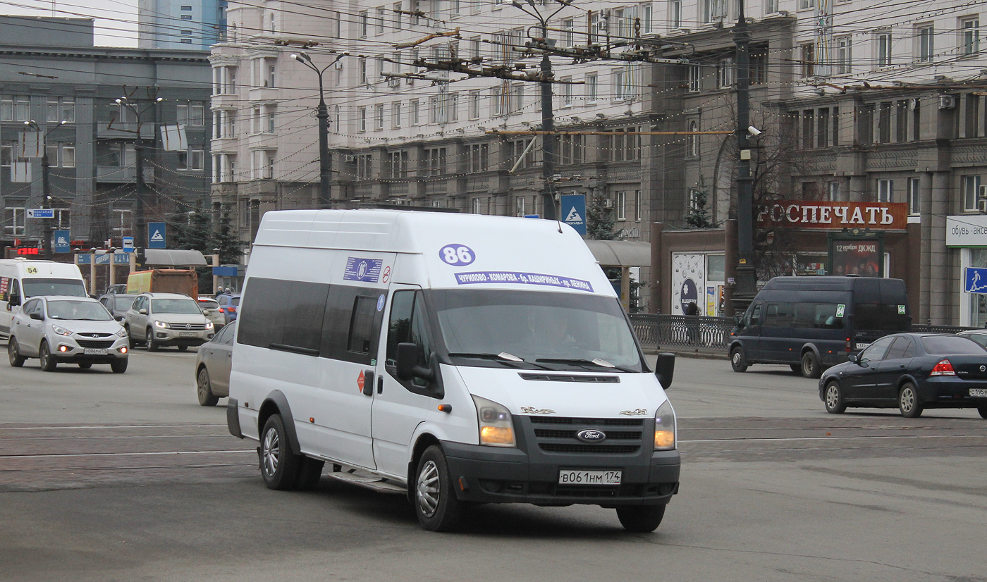 Челябинская область, Нижегородец-222702 (Ford Transit) № В 061 НМ 174