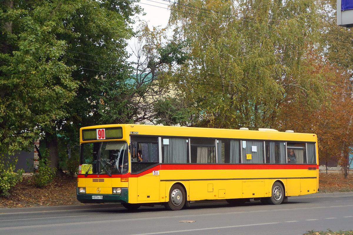 Саратовская область, Mercedes-Benz O405 № Р 817 ВУ 58