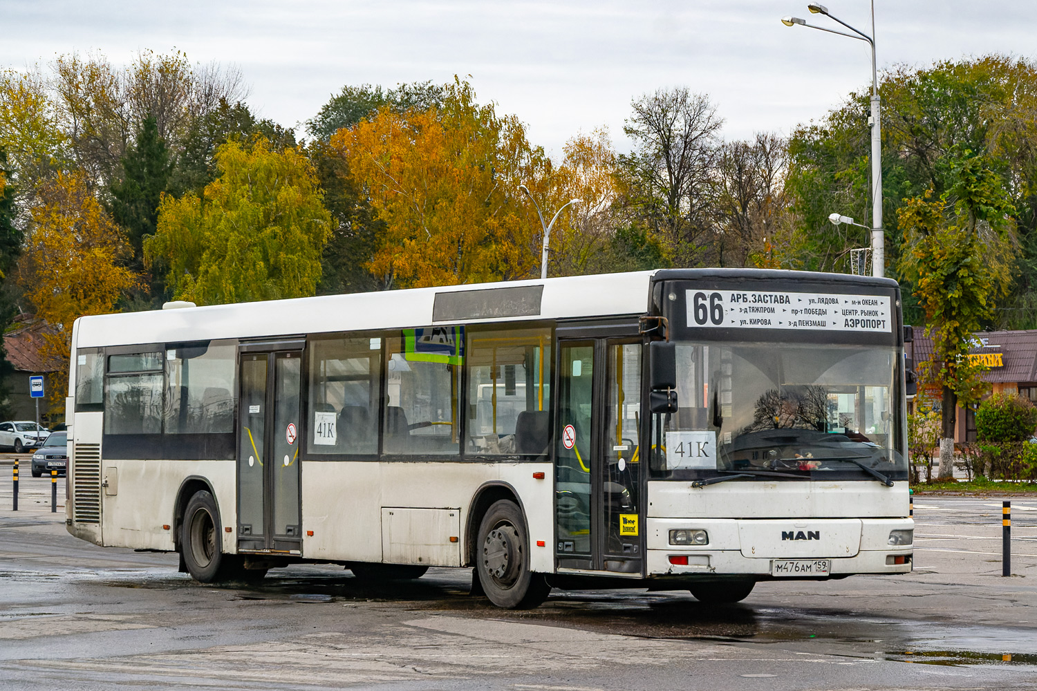 Пензенская область, MAN A21 NL263 № М 476 АМ 159