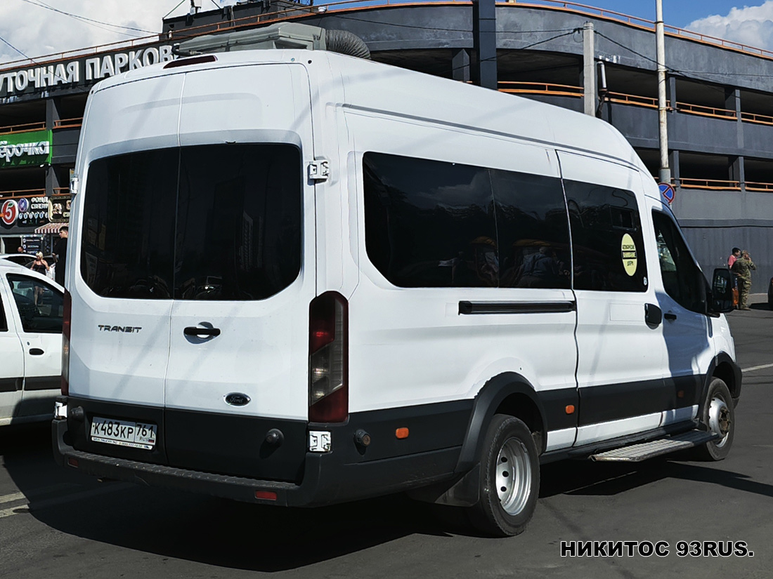 Ростовская область, Ford Transit FBD [RUS] (Z6F.ESG.) № К 483 КР 761