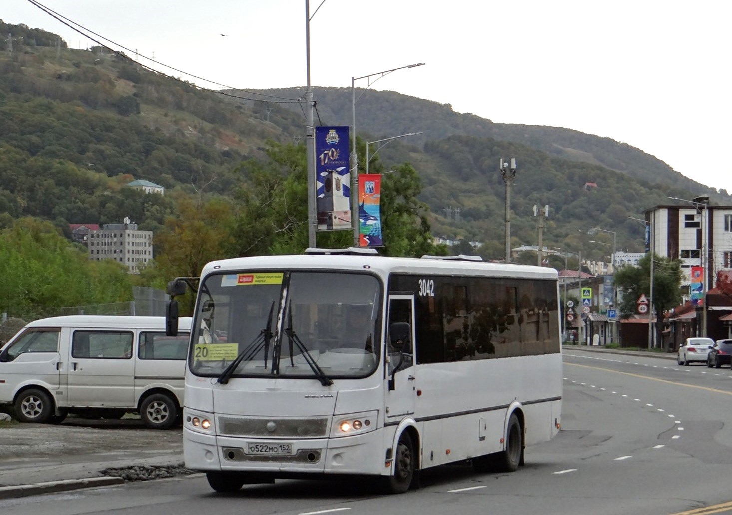 Камчатский край, ПАЗ-320414-04 "Вектор" (1-2) № 3042