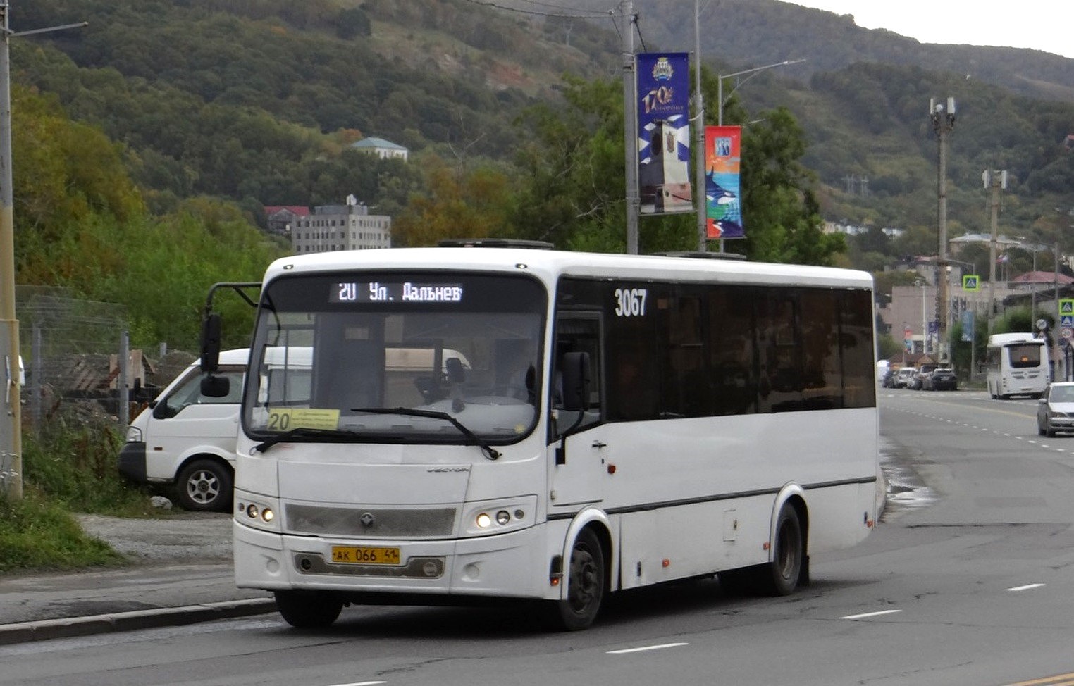 Камчатский край, ПАЗ-320414-04 "Вектор" (1-2) № 3067