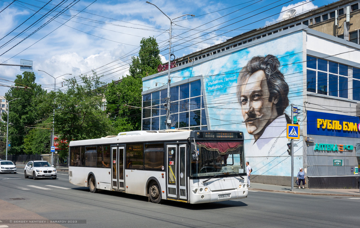 Саратовская область, ЛиАЗ-5292.22 (2-2-0) № К 808 НХ 164