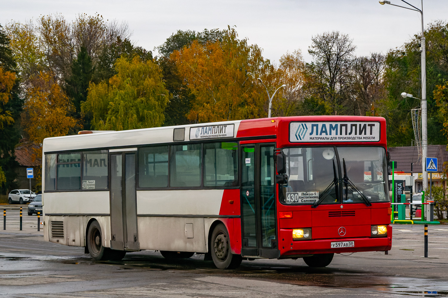 Пензенская область, Mercedes-Benz O405 № У 597 АВ 58