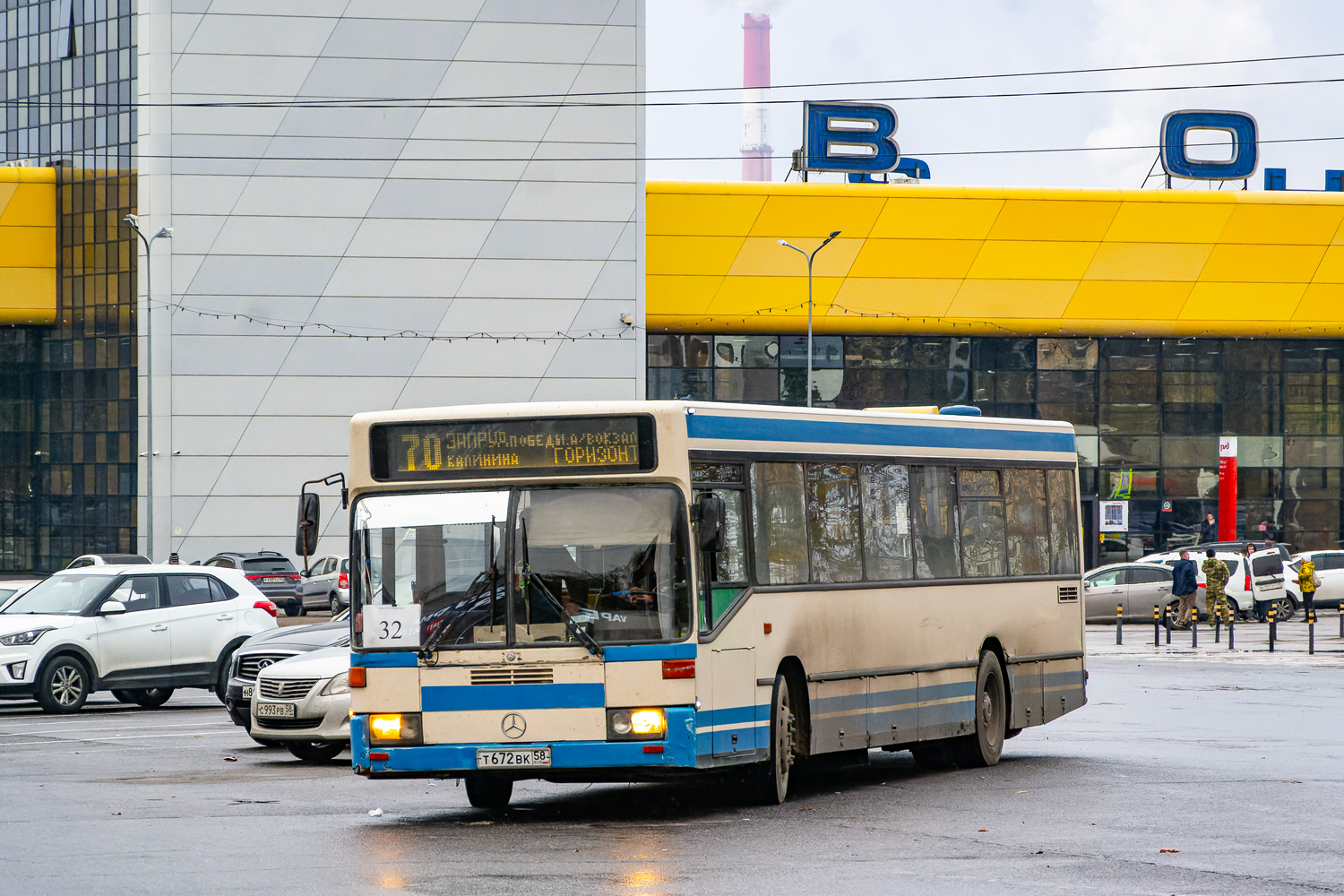 Пензенская область, Mercedes-Benz O405N № Т 672 ВК 58