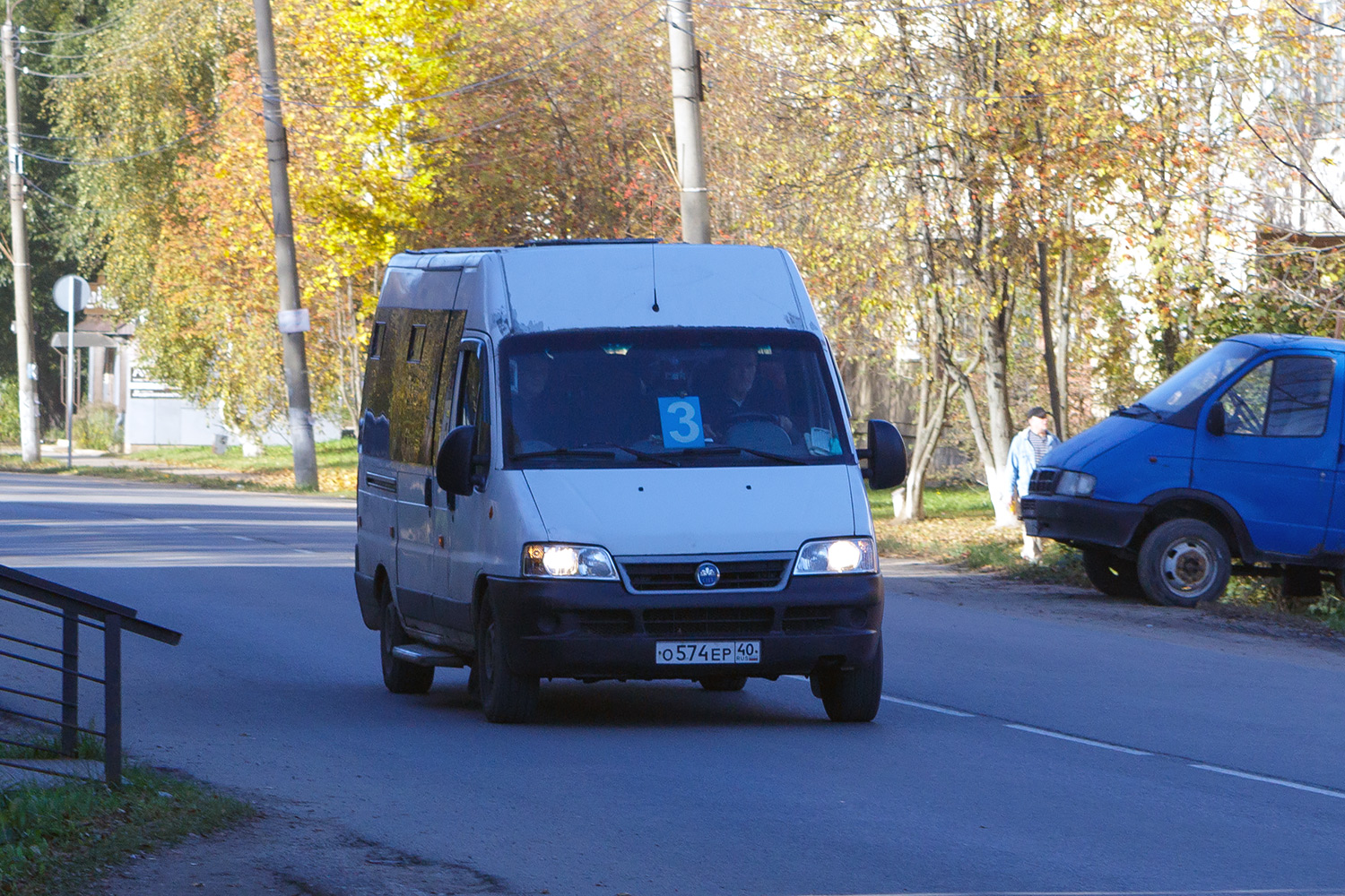 Калужская область, FIAT Ducato 244 CSMMC-RLL, -RTL № О 574 ЕР 40