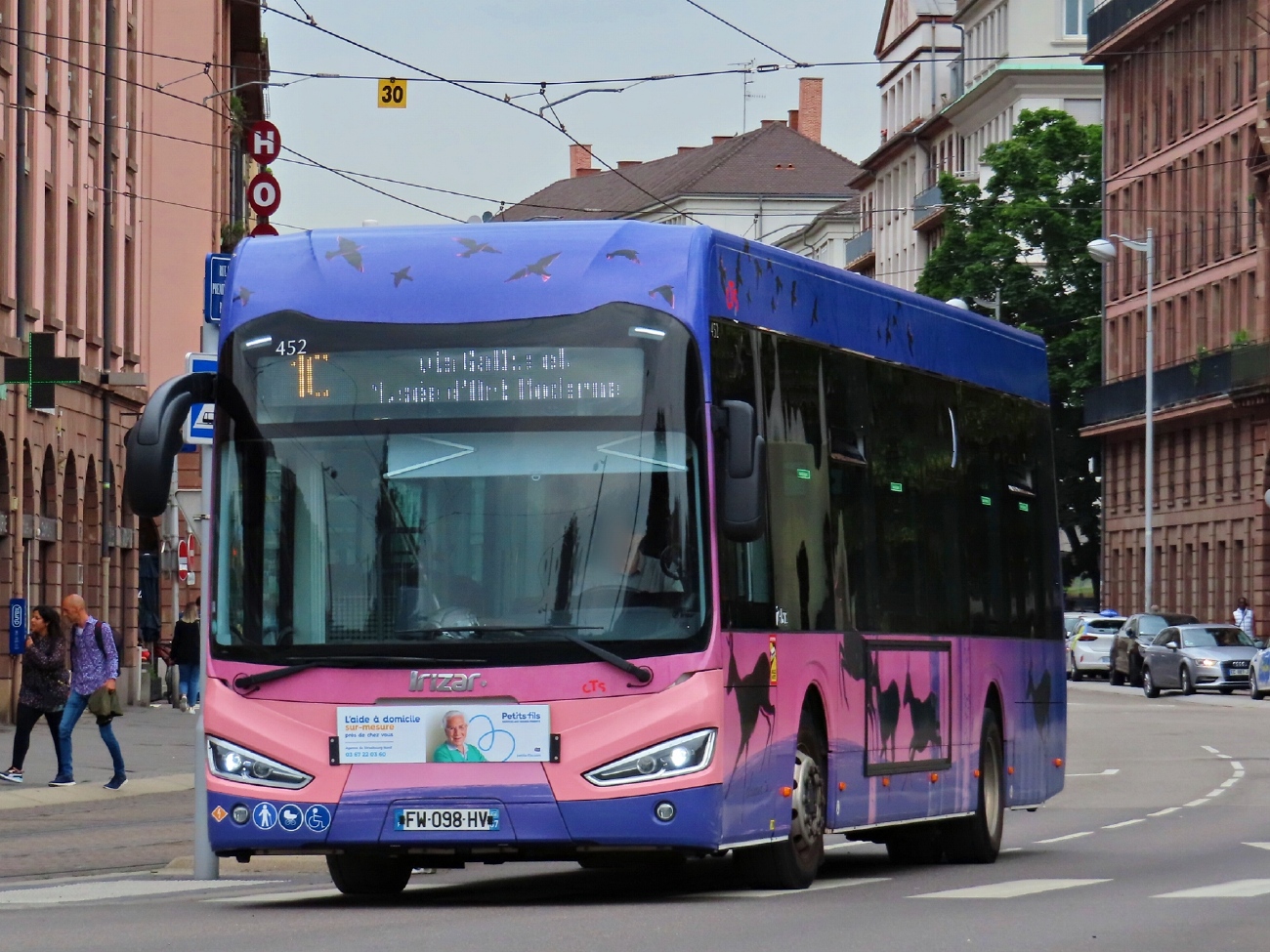 Франция, Irizar ie bus 12m № 452
