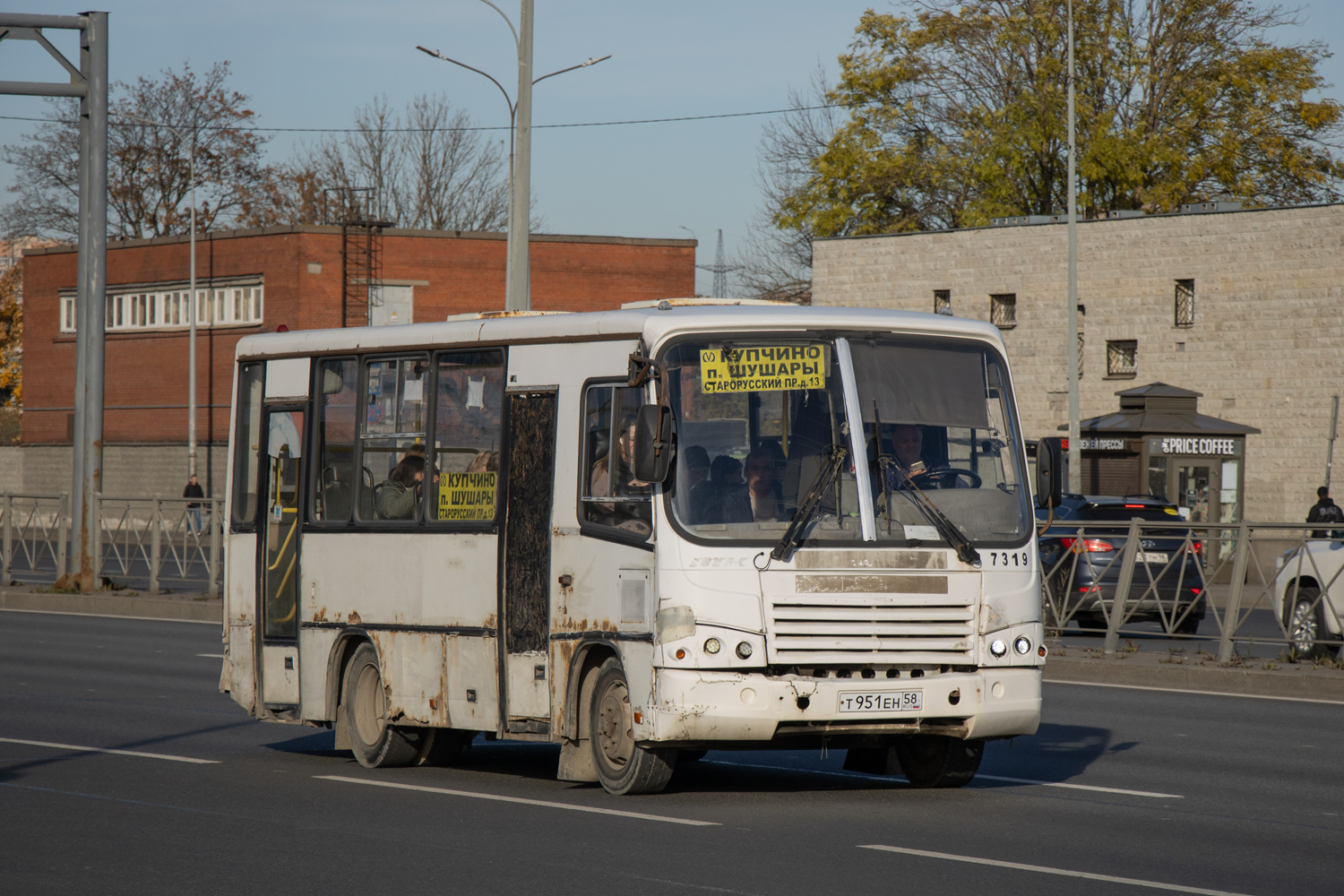 Санкт-Петербург, ПАЗ-320402-05 № Т 951 ЕН 58