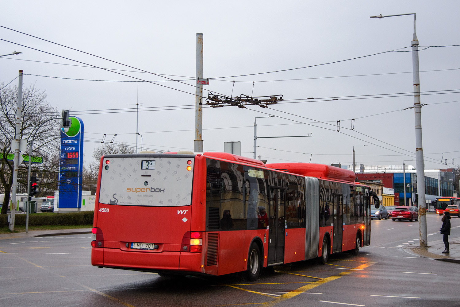 Литва, MAN A23 Lion's City G NG313 CNG № 4580