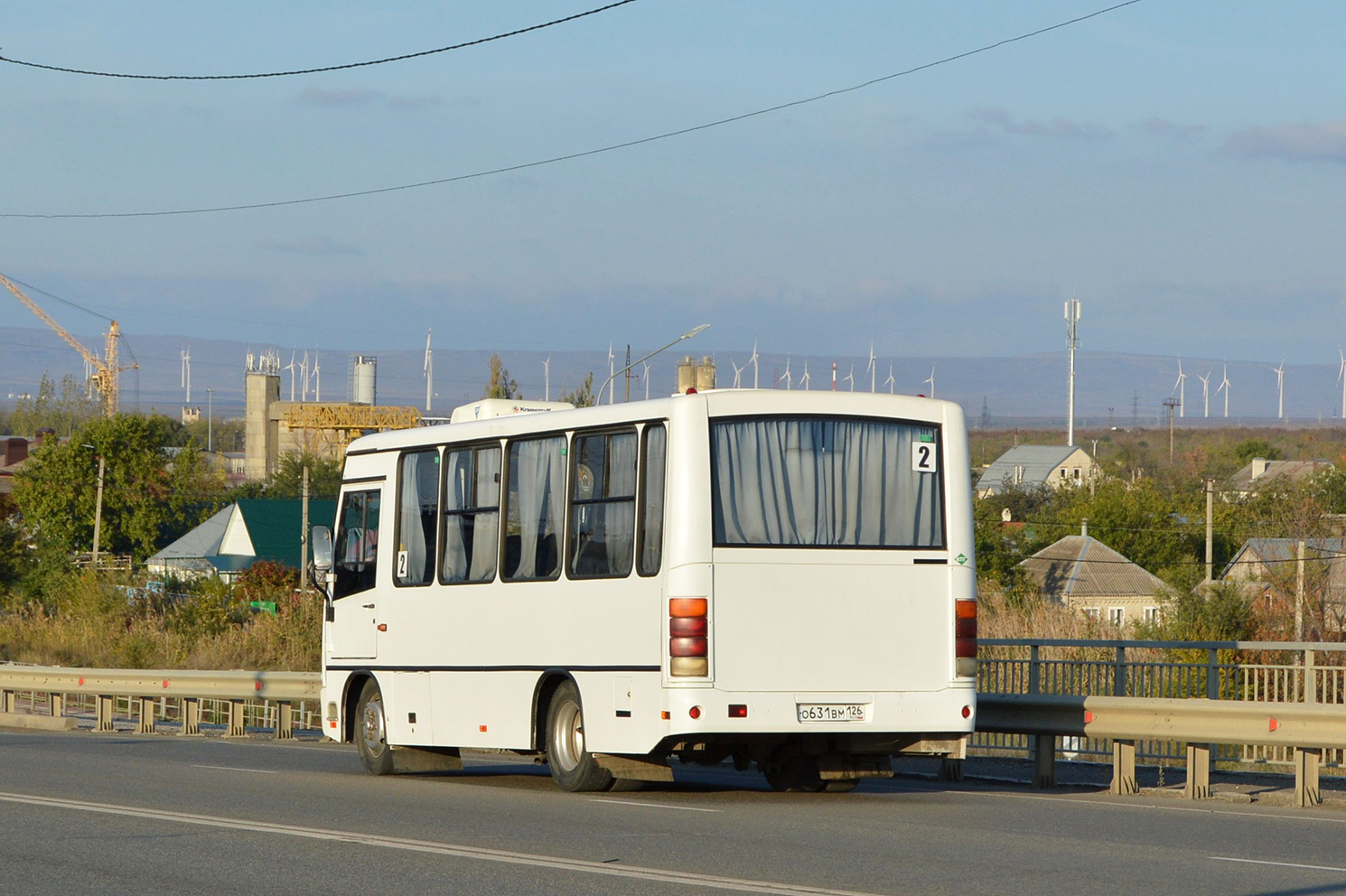 Ставропольский край, ПАЗ-320302-12 № О 631 ВМ 126