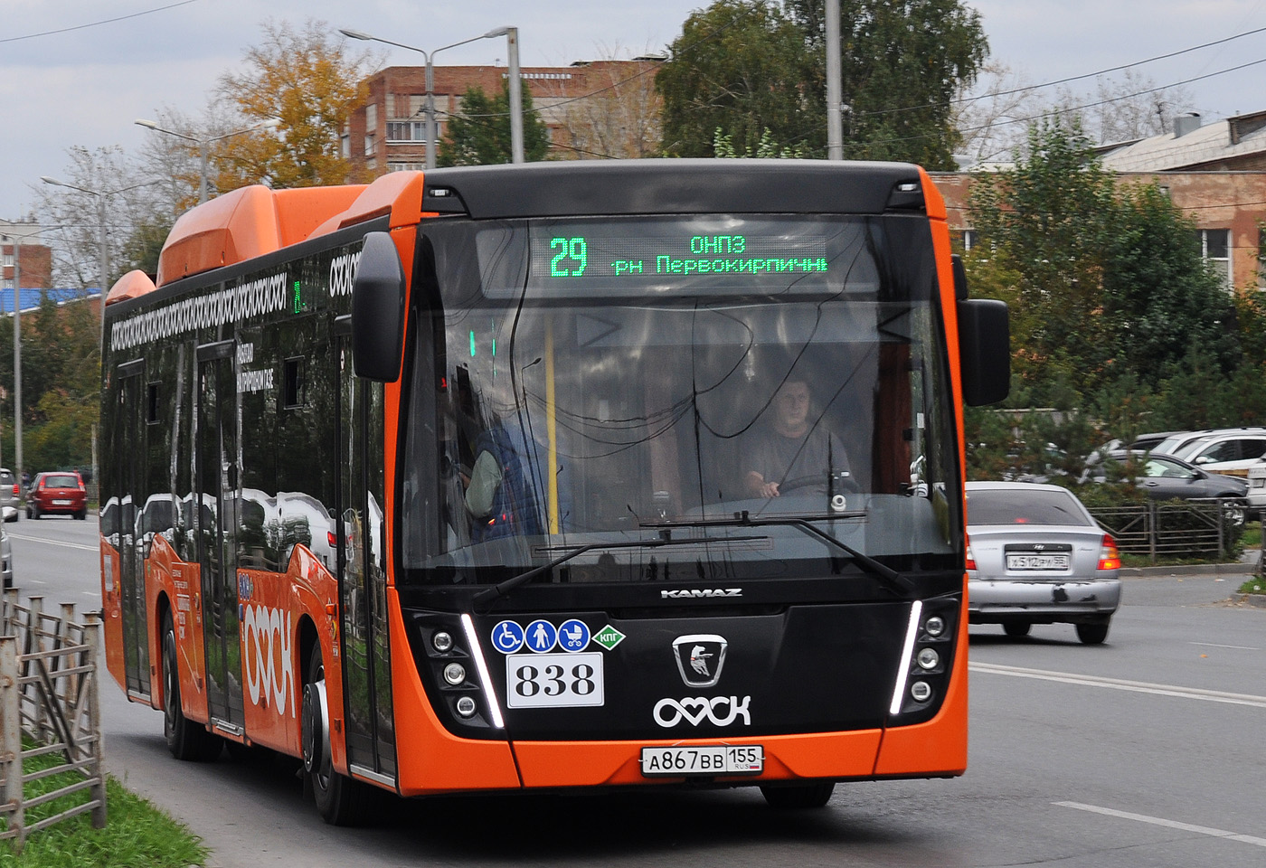 Omsk region, NefAZ-5299-40-57 (CNG) Nr. 838