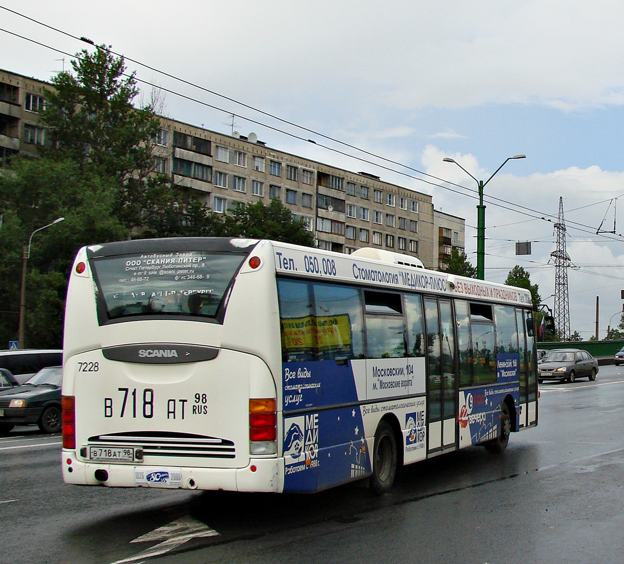 Санкт-Петербург, Scania OmniLink I (Скания-Питер) № 7228